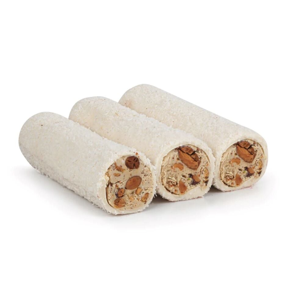 Hindistan Cevizli Fındık Ezmeli Türk Lokumu