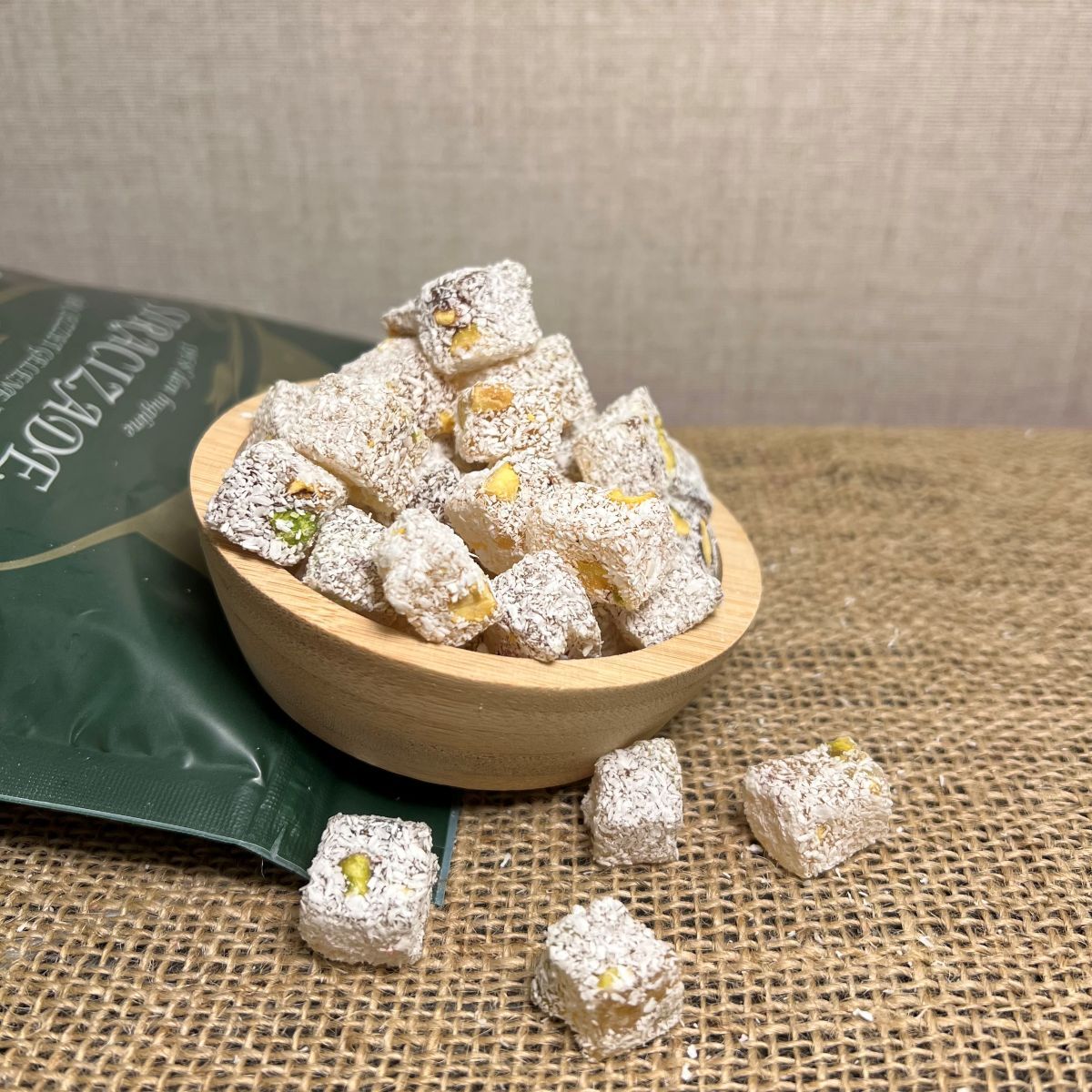 Antep Fıstıklı Çifte Kavrum Lokum